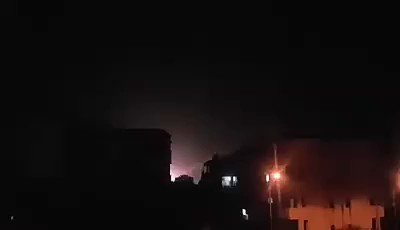 مصدر عسكري 8 صواريخ إسرائيلية أطلقت من الأجواء اللبنانية لاستهداف مواقع غرب دمشق